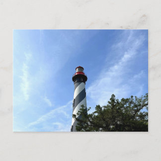 Carte Postale Phare de St. Augustine et cottage du gardien Flor