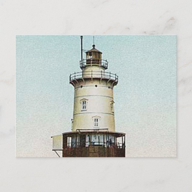 Carte Postale Phare de Stamford Harbour Ledge (Devant)