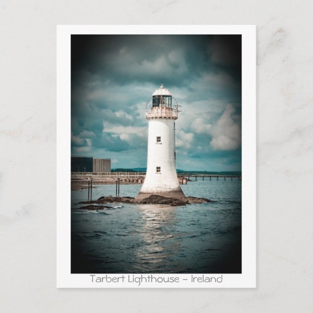 Carte Postale Phare de Tarbert (Devant)
