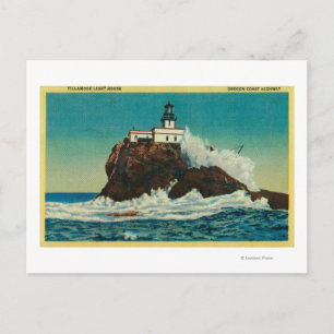 Carte Postale Phare de TillimookTillimook, OU