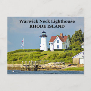Carte Postale Phare de Warwick Neck, Rhode Island