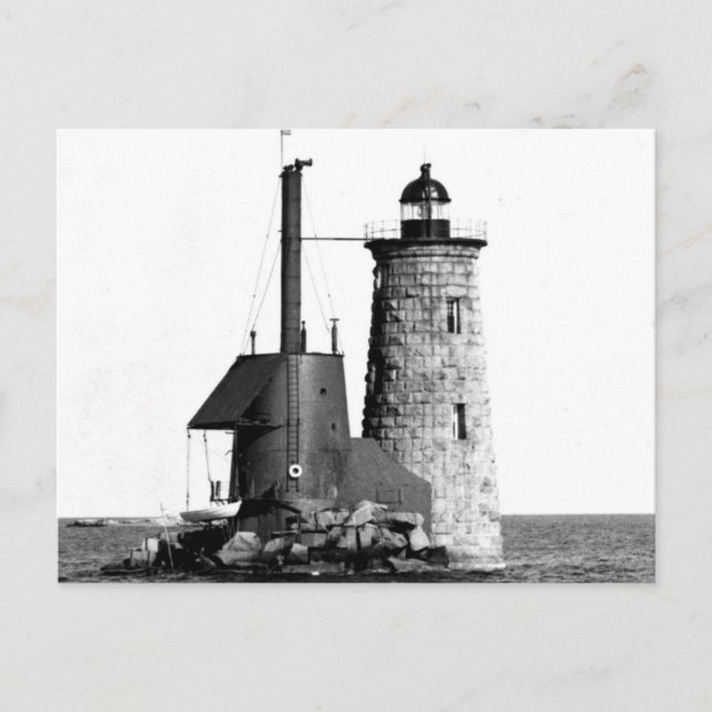 Carte Postale Phare de Whaleback (Devant)