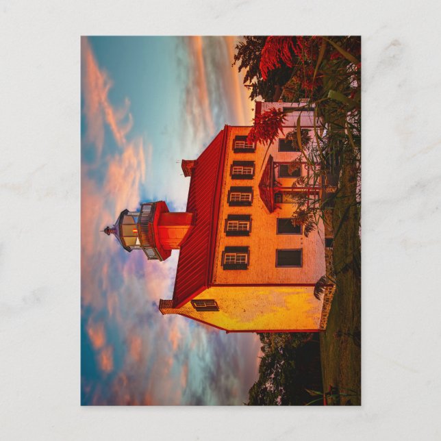 Carte Postale Phare d'East Point (Devant)