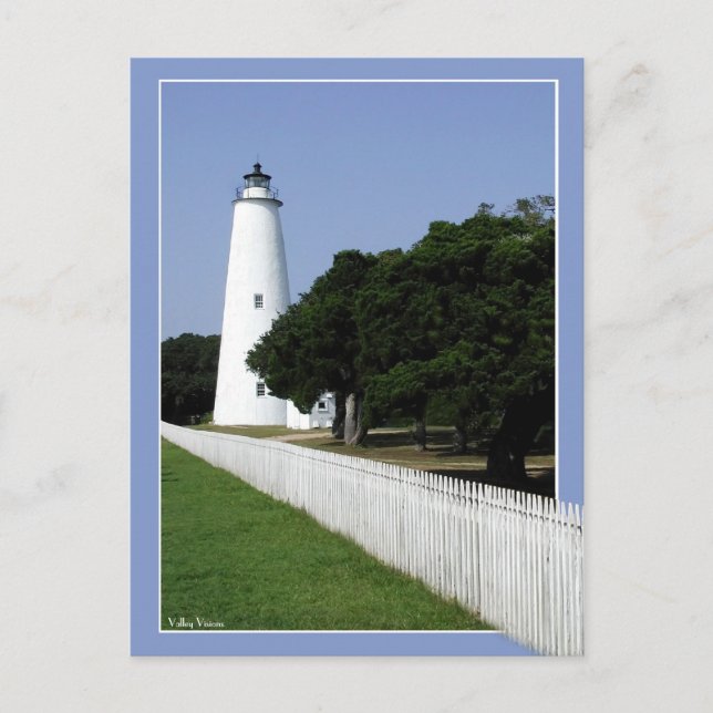 Carte Postale Phare d'Ocracoke (Devant)