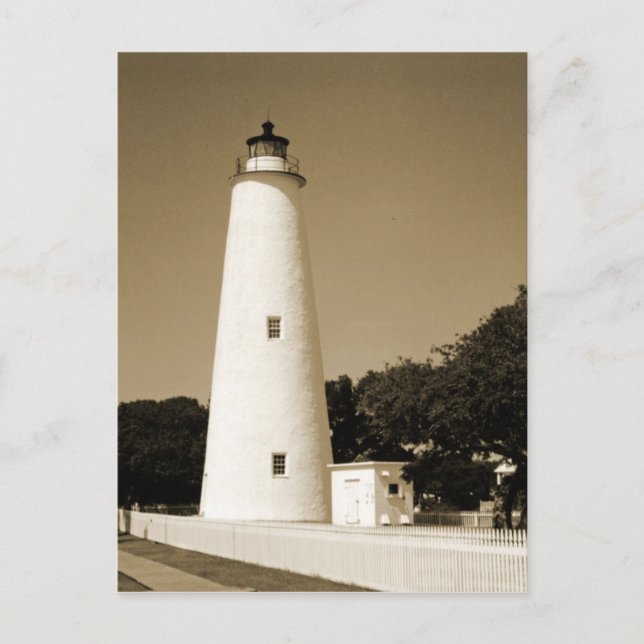 Carte Postale Phare d'Ocracoke (Devant)