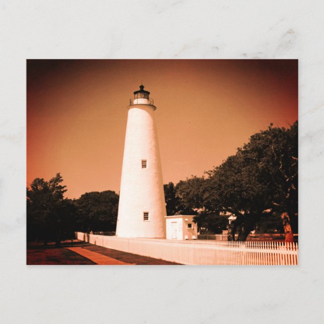 Carte Postale Phare d'Ocracoke (Devant)