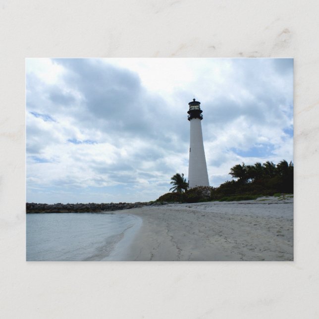 Carte Postale Phare du Cap Florida (Devant)