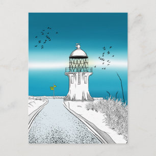 Carte Postale Phare du Cap Reinga Nouvelle-Zélande