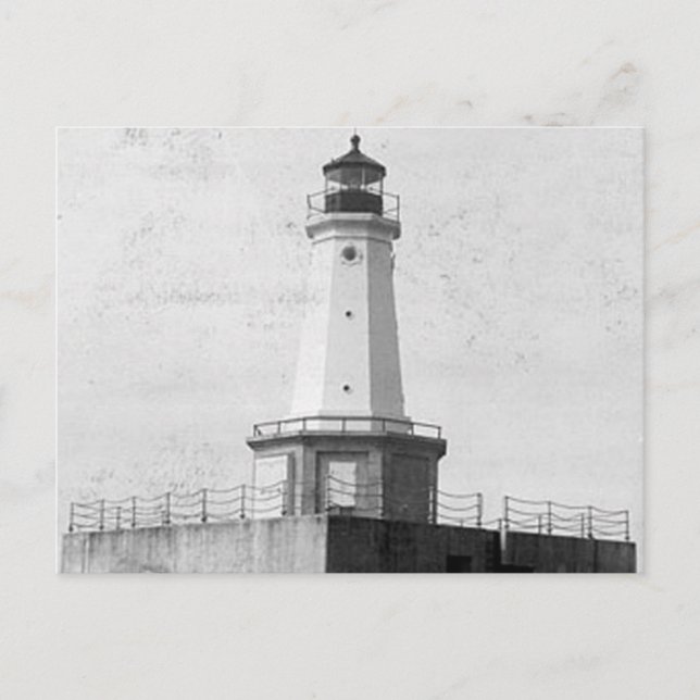 Carte Postale Phare East Charity Shoal (Devant)