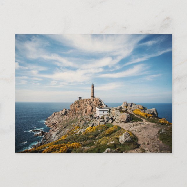 Carte Postale Phare et musée | Cabo Vilan Galicia Espagne (Devant)