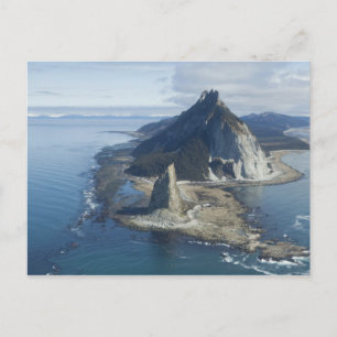 Carte Postale Phare et pinacle rocheux au cap St. Elias