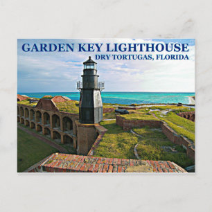 Carte Postale Phare Garden Key, Tortugas Sec, Floride