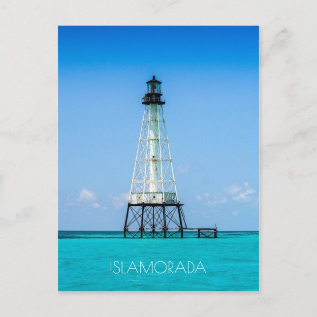 Carte Postale Phare Islamorada Florida (Devant)