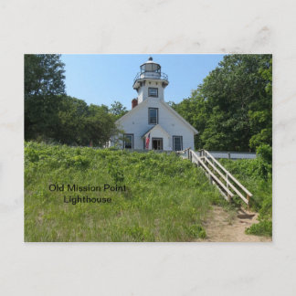 Carte Postale Phare Old Mission Point