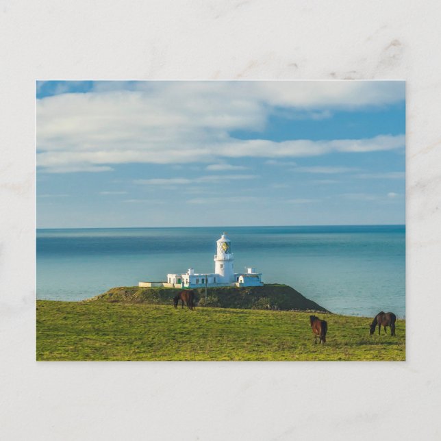Carte Postale Phare | Pembrokeshire Strumble Head Wales (Devant)
