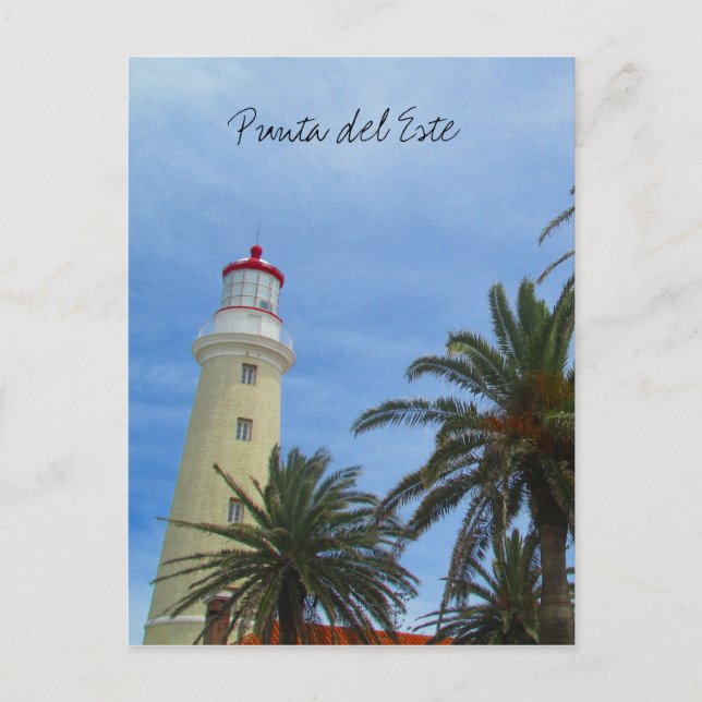 Carte Postale phare punta del este (Devant)