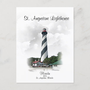 Carte Postale Phare St Augustine - Floride