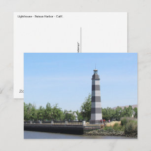 Carte postale - Phare - Suisun - Californie