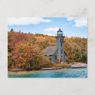 Carte Postale Phares   Grand Island East Channel Light