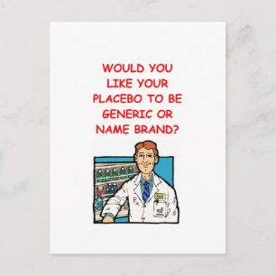 Carte Postale pharmacien