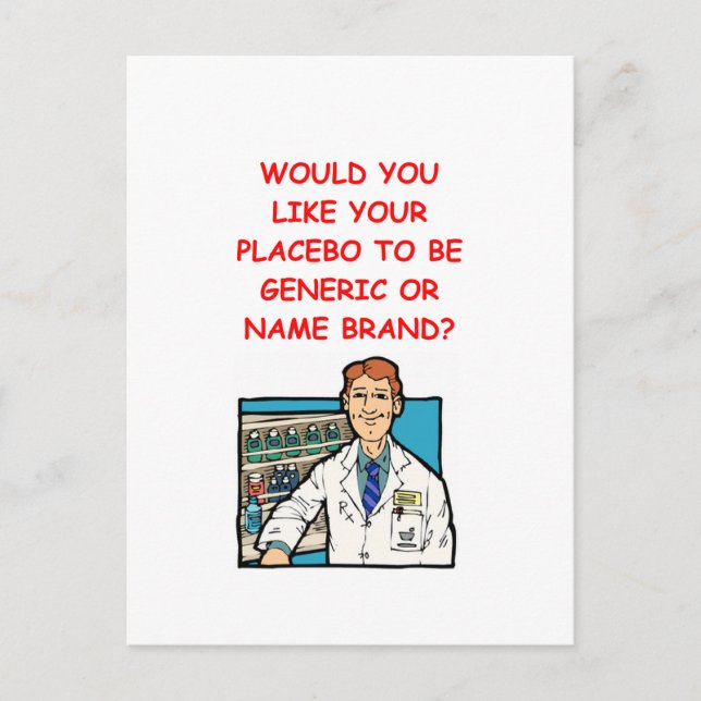 Carte Postale pharmacien (Devant)
