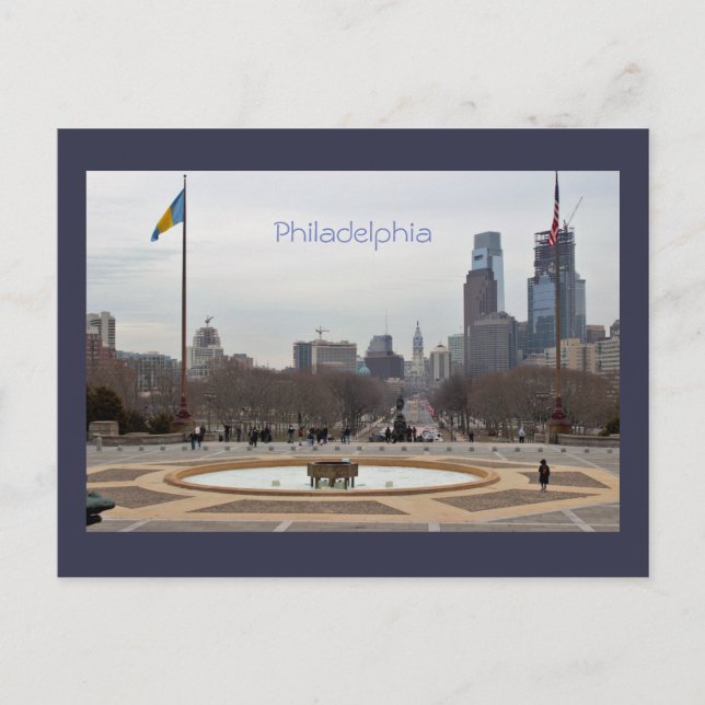 Carte Postale Philadelphie (Devant)