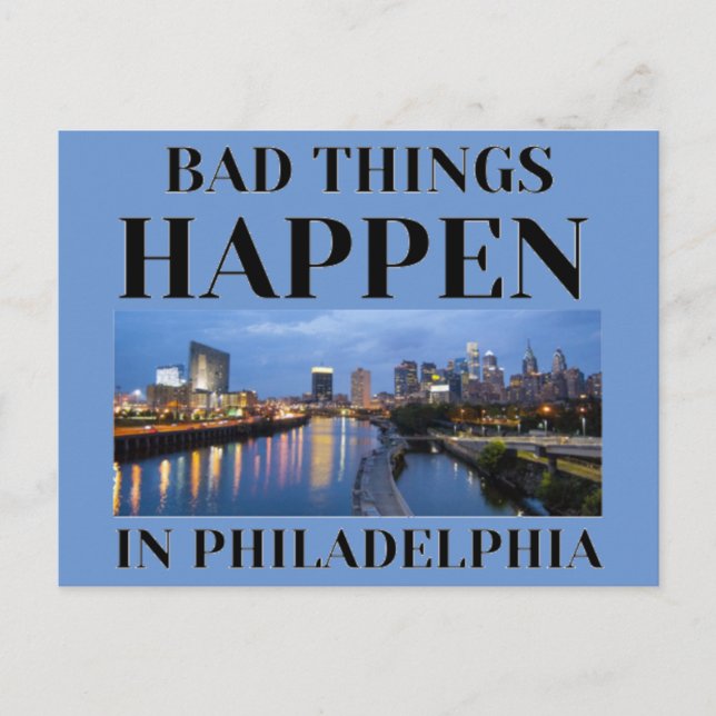 Carte Postale Philadelphie (Devant)
