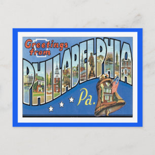 Carte Postale Philadelphie Pennsylvanie États-Unis