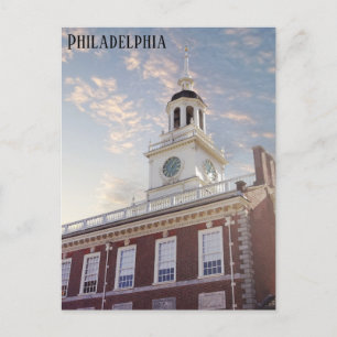 Carte Postale Philadelphie Pennsylvanie Indépendance Hall Voyage