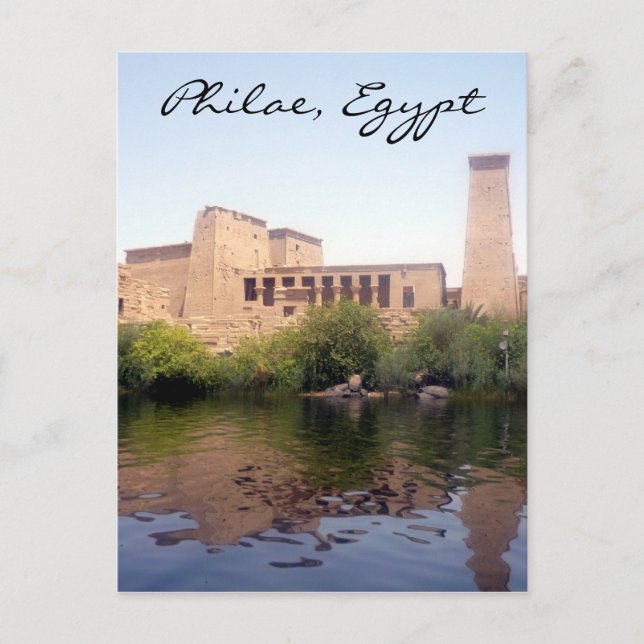 Carte Postale philæ égypte (Devant)