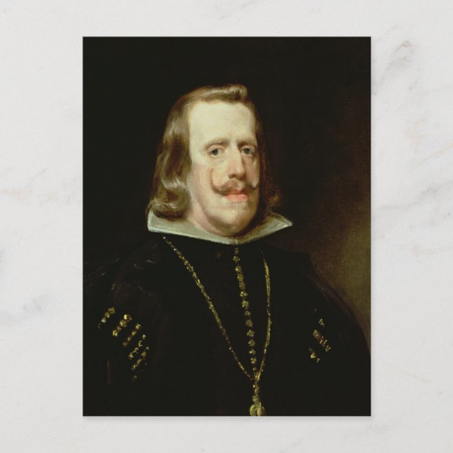 Carte Postale Philippe IV d'Espagne, c.1656 (Devant)