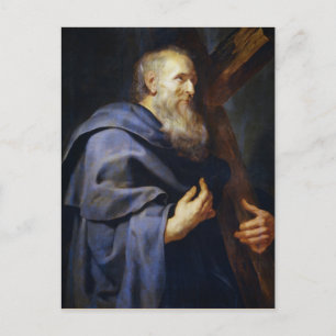 Carte Postale Philippe l'Apôtre Pierre Paul Rubens portrait