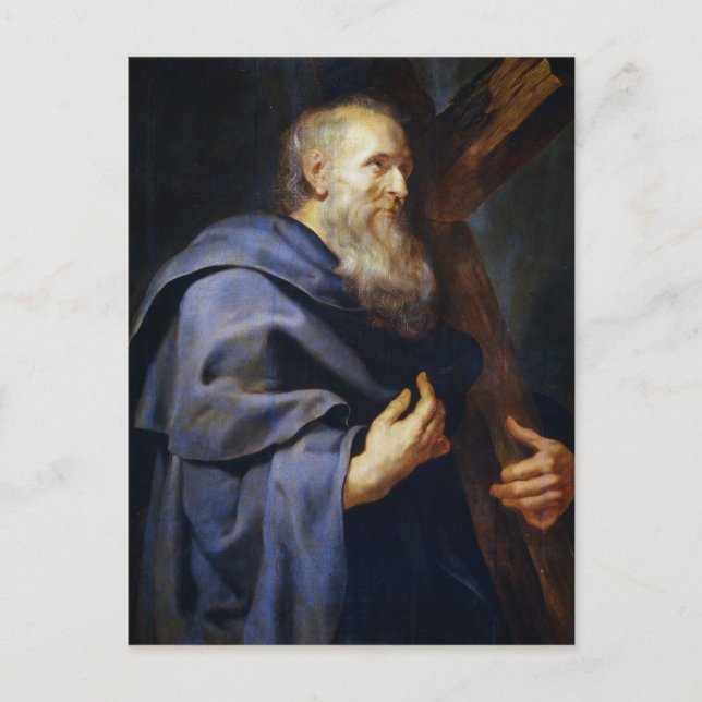 Carte Postale Philippe l'Apôtre Pierre Paul Rubens portrait (Devant)