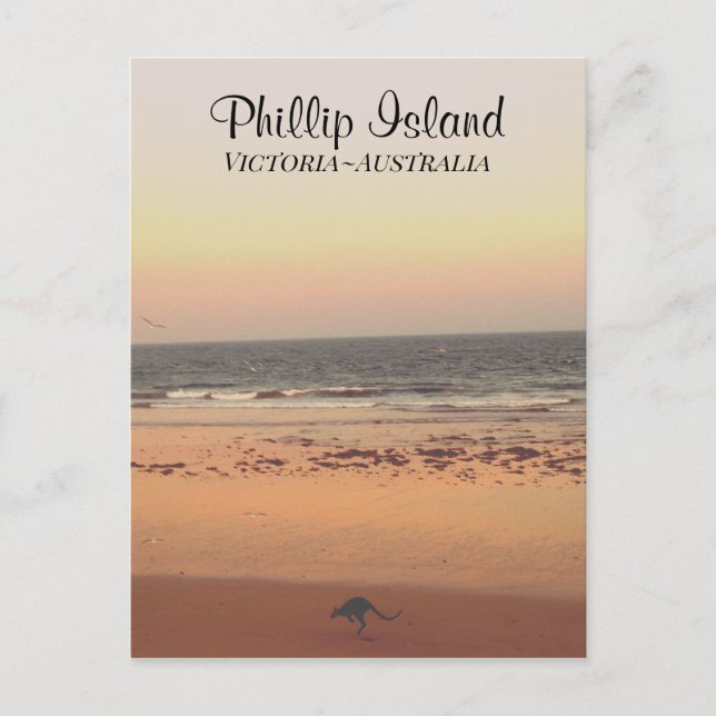 Carte Postale Phillip Island, Victoria, Australie (Devant)