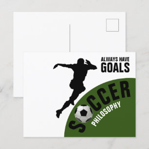 Carte Postale Philosophie du football