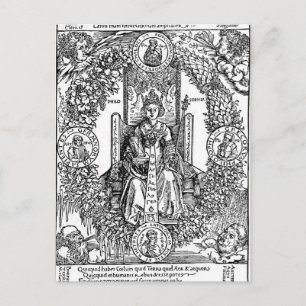 Carte Postale Philosophie par Albrecht Durer