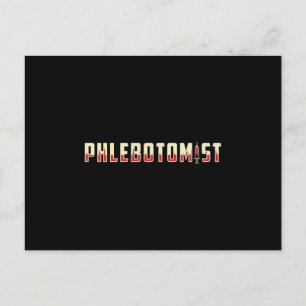 Carte Postale Phlebotomiste Phlebotomie Docteur Infirmière Cadea