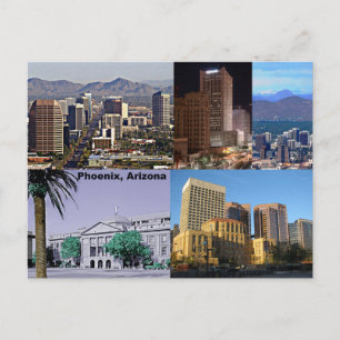 Carte Postale Phoenix Arizona Montage