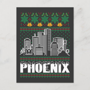 Carte Postale Phoenix Arizona Noël laid