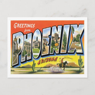 Carte Postale Phoenix Arizona Salutations de US City