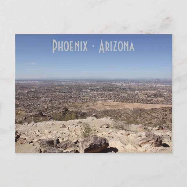 Carte postale Phoenix Cityscape (Devant)