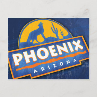 Carte postale Phoenix Coyote