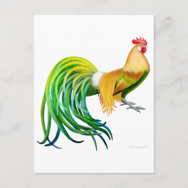 Carte postale Phoenix Rooster (Devant)