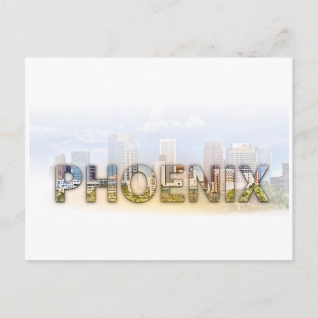 Carte Postale Phoenix skyline (Devant)