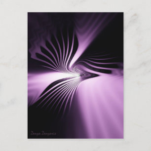 Carte Postale Phoenix violet