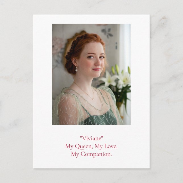 Carte Postale Photo d'anniversaire moderne (Devant)