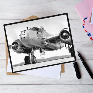 Carte Postale Photo d'avion vintage, Anniversaire de l'aviation 