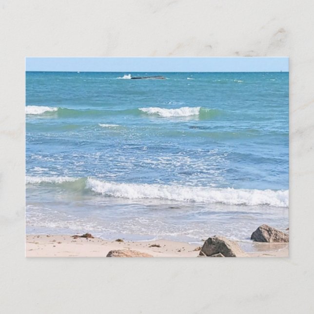 Carte Postale Photo de Blue Atlantic Ocean (Devant)