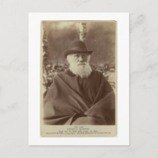 Carte Postale Photo de Charles Darwin, 29 novembre 1881