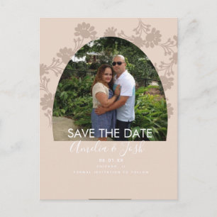 Carte postale photo de Faire-part de Floral Arch